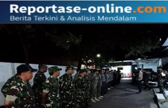 Ciptakan kamtibmas aman yang kondusif, Koramil 10/PNK – MGL laksanakan Patroli gabungan di kecamatan Manggala