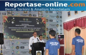 Lapas Kelas IIA Palopo Serahkan Remisi Khusus Natal 2025 kepada 44 Warga Binaan