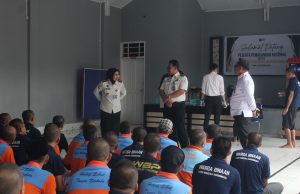 Perkuat Komitmen Bebas Narkoba, Lapas Narkotika Sungguminasa Terima Kunjungan Kanwil Ditjenpas