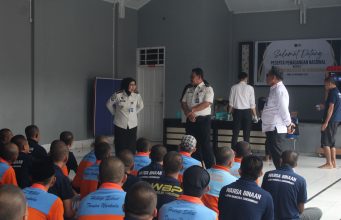 Perkuat Komitmen Bebas Narkoba, Lapas Narkotika Sungguminasa Terima Kunjungan Kanwil Ditjenpas