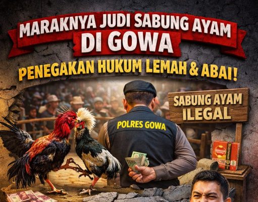 Judi Sabung Ayam di Wilayah Hukum Gowa merajalela: Aktivis desak Kapolres Gowa jangan pasif