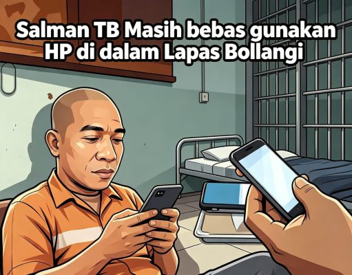 Walau Diketahui Mengendalikan Sabu Dari Dalam Lapas Bollangi, Salman TB Tidak Diberi Sanksi Dan Masih Bebas Gunakan HP